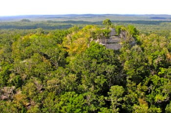 La Danta, as photographed from a helicopter. Photo by Dennis Jarvis/Flickr.