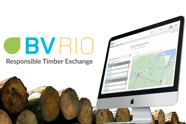 The Responsible Timber Exchange allows buyers to verify the legality and sustainability of the wood they purchase. Photo courtesy of BVRio