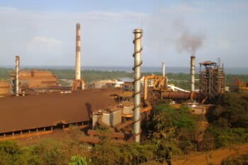 The Fenix ferro-nickel mining project operated for a few years in the late 1970s. The Solway Group, the Russian conglomerate that now owns the project, started up operations again in 2014. Photo by Sandra Cuffe for Mongabay.