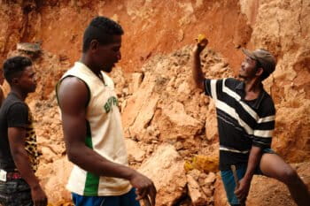 A few miners continue to work an old mine called Andasiakondro, where a ruby rush drew some 10,000 people in 2002.