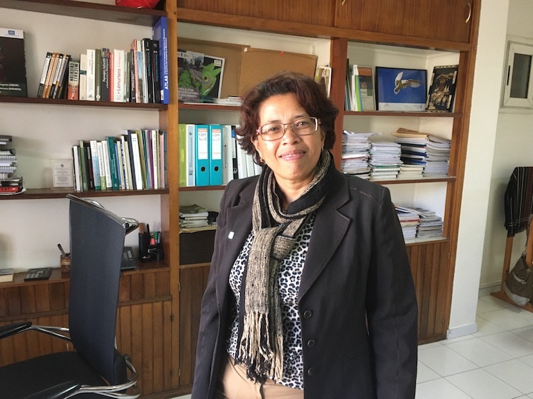 Nanie Ratsifandrihamanana, country director for the NGO WWF in Madagascar. Photo by Rowan Moore Gerety for Mongabay.