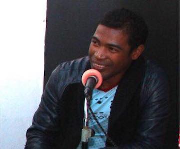 As a radio journalist in southern Madagascar, Fernand Cello has worked to expose environmental crimes and corruption. Photo courtesy of Fernand Cello. 