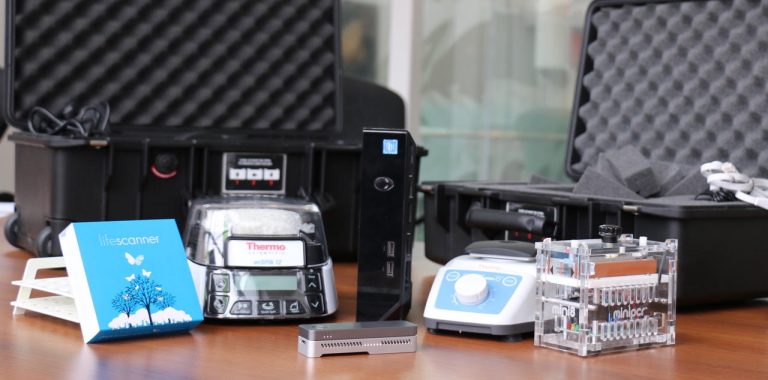 The LifeScanner Lab-In-A-Box, a portable DNA barcoding laboratory, is a new tool to help rangers, police, customs agents and other officials quickly determine whether wildlife samples are endangered, invasive or legally traded.