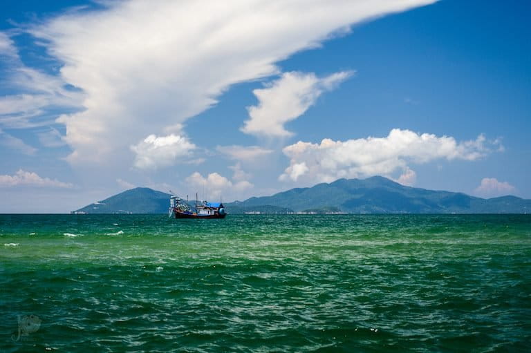 A Vietnamese fishing boat on the South China Sea. Photo by Jean-Pierre Bluteau via Flickr (CC BY-NC 2.0).