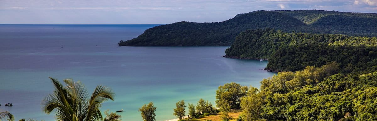 Koh Rong Sanloem, one of seven islands that make up Cambodia’s new Koh Rong Marine National Park. Photo by Wikirictor via Wikimedia Commons (CC BY-SA 4.0).