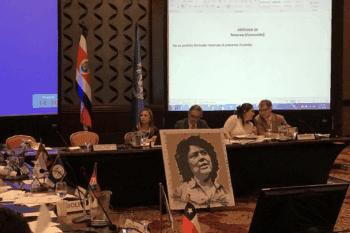 The countries that approved the Agreement of Principle 10 must now ratify the treaty in their respective nations. Photo: DAR.