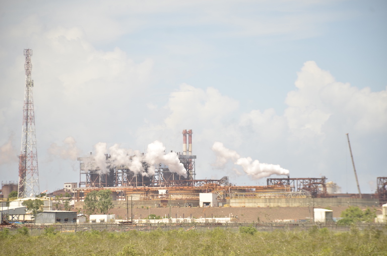 Ambatovy’s processing plant in Toamasina. Image by Riana Raymonde Randrianarisoa for Mongabay.