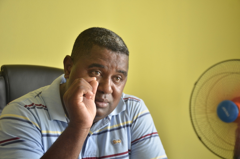 Christian Pierre Ratsimbazafy, director of the environment ministry’s Atsinanana branch, said Ambatovy operates legally and responsibly. “I call on the population not to fall into the trap of rumors” about the mine facilities’ supposed health and environmental effects, he told Mongabay. Image by Riana Raymonde Randrianarisoa for Mongabay.