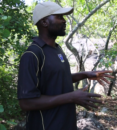 Elijah Ngwarati, a resident of Zimunya communal land, eastern Zimbabwe. Image by Andrew Mambondiyani for Mongabay.