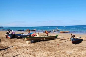 Fishing boats in Timor-Leste. Image by Jennifer King/WorldFish.