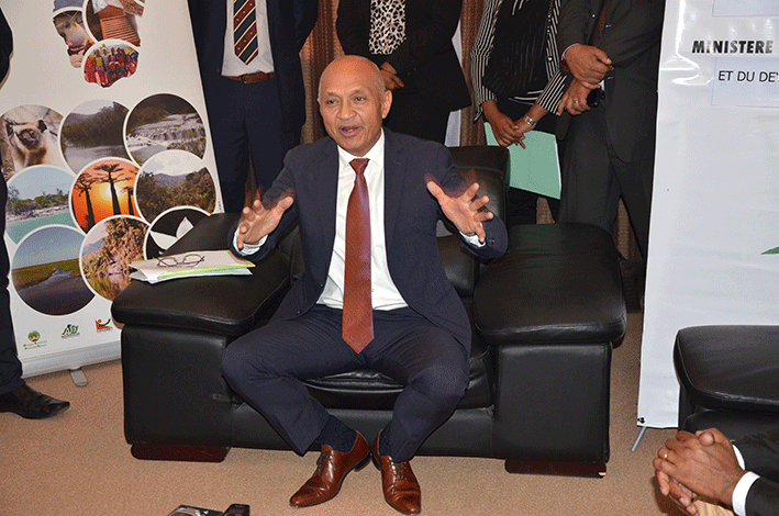  Alexandre Georget, Madagascar’s environment minister. Image courtesy of Ministère de l'Environnement et du Développement Durable.