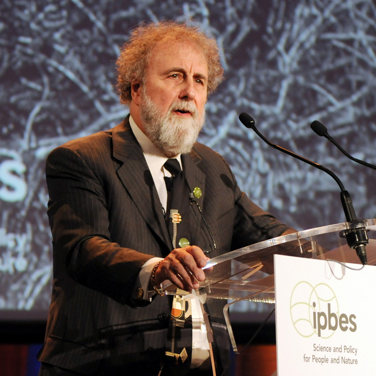 Robert Watson, former chair of the Intergovernmental Science-Policy Platform on Biodiversity and Ecosystem Services. Image by Diego Noguera/IISD.