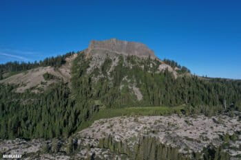 Devil's Peak in the California Sierra Nevada.