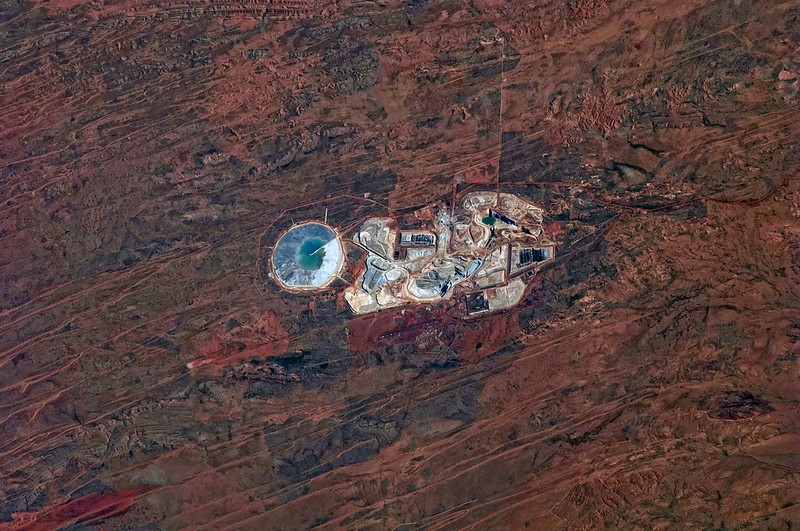 Aerial view of a mine in Australia. Image by Stuart Rankin/Flickr.