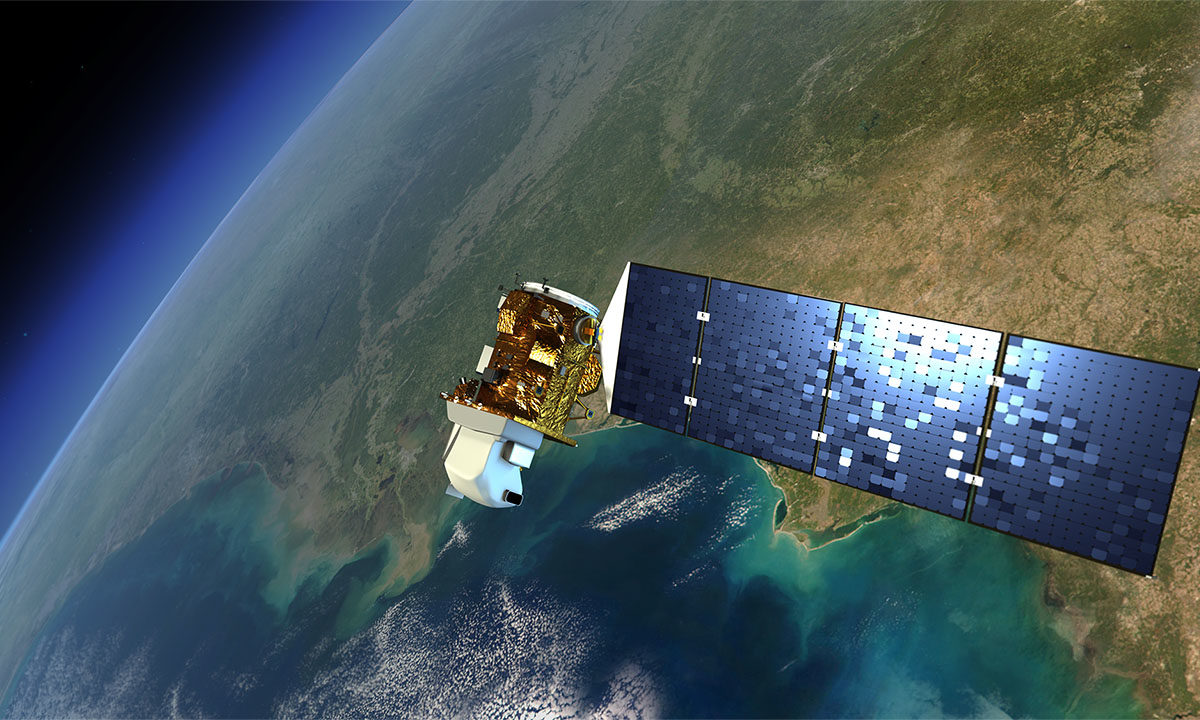 Illustration of Landsat satellite Credits: NASA's Goddard Space Flight Cente