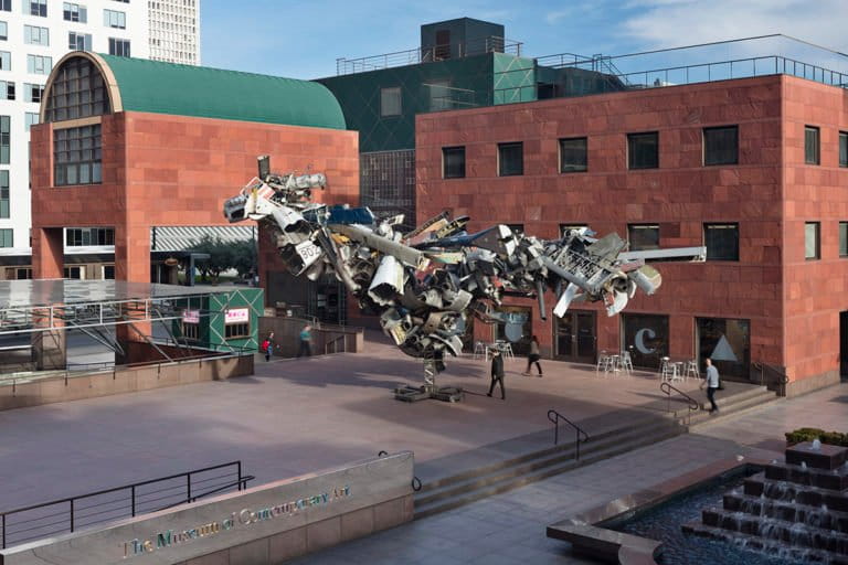 The Museum of Contemporary Art (MOCA) in downtown Los Angeles, California. Photo by Elon Schoenholz