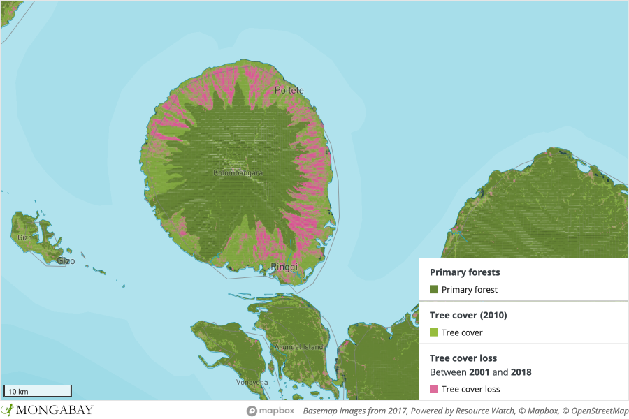 Kolombangara Island