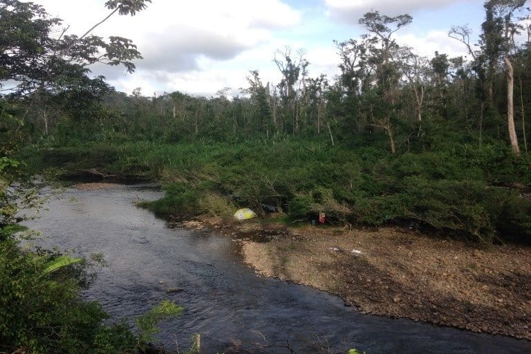 The Indian River in Nicaragua