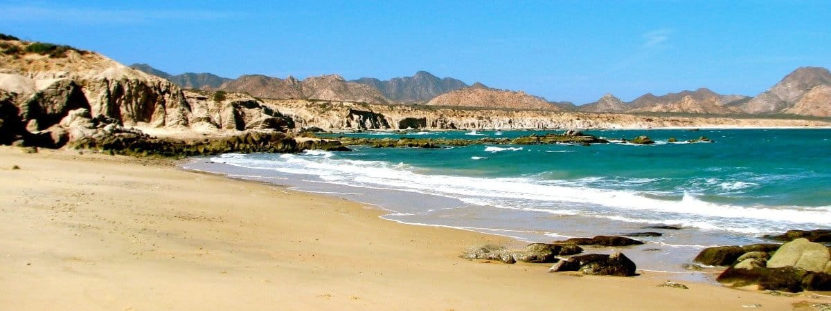 Beach at Cabo Pulmo National Marine Park