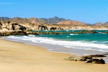 Beach at Cabo Pulmo National Marine Park