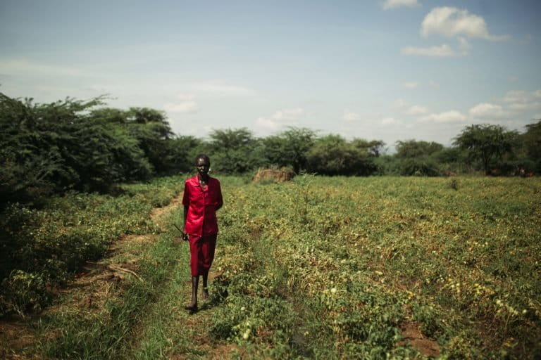 A villager, Kenya