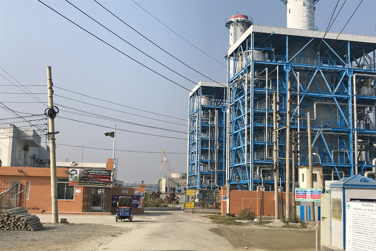 Bhola power plant, Bangladesh. 