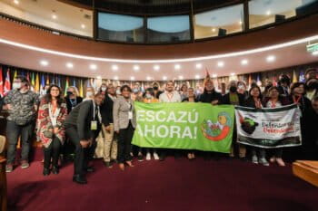 At COP 1, there was a push for more countries to join the Agreement. Image courtesy of ECLAC.