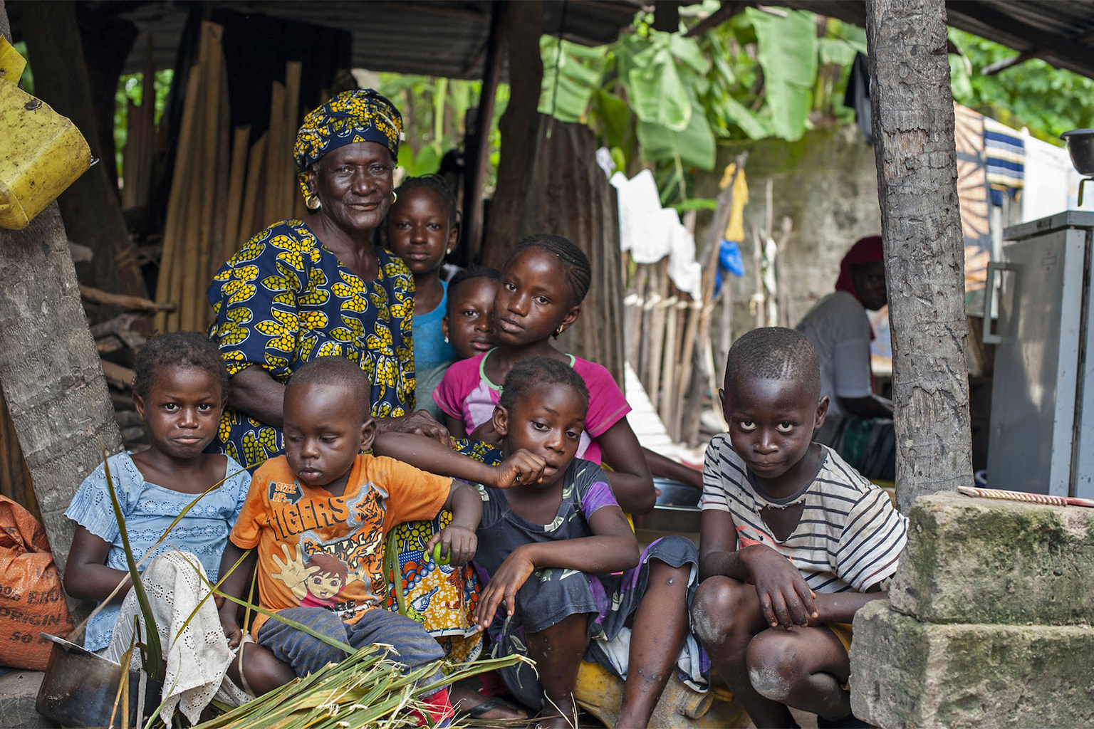 Dienaba Diedhiou, an oyster farmer in her 70s