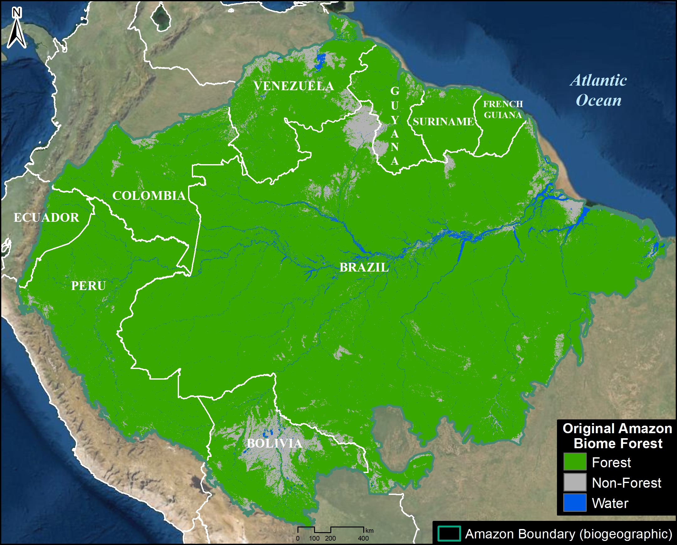 River Amazon Map For Kids