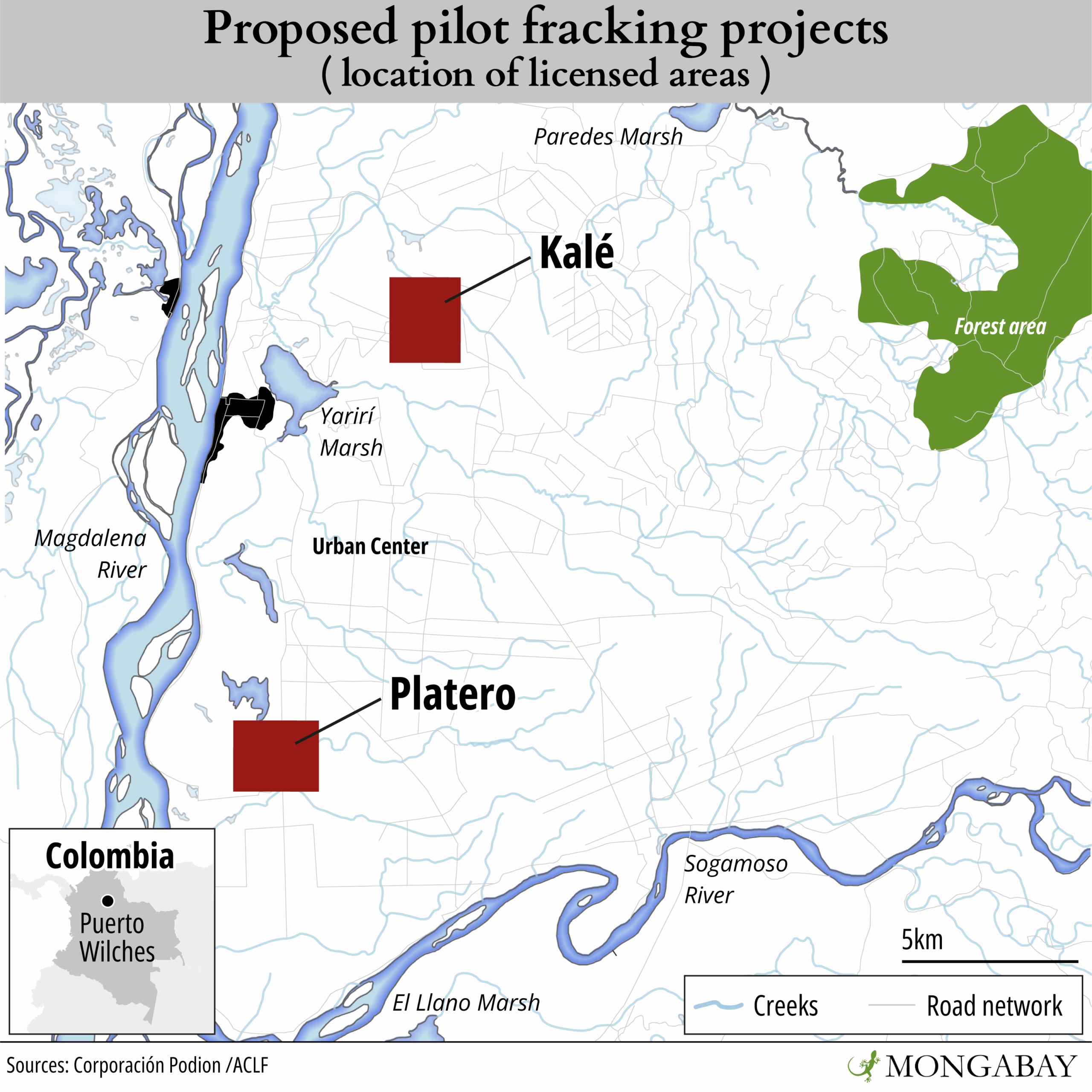 map Kale Platero