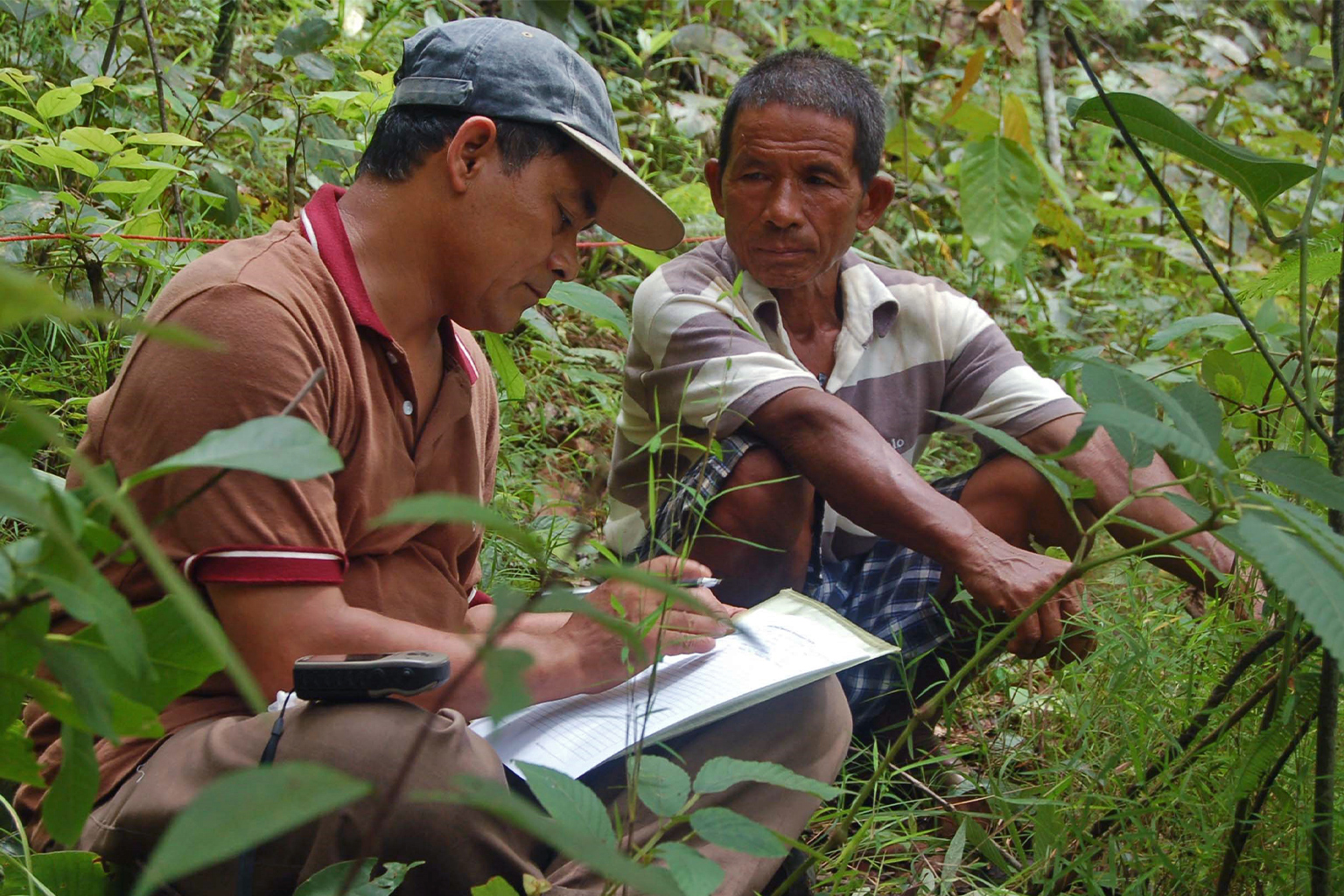 Budha during one of his research outings.