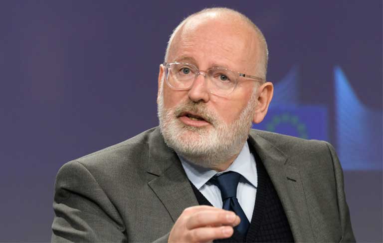 European Commission Executive Vice President Frans Timmermans. © European Union, 2018, Source: EC – Audiovisual Service, Photographer: Georges Boulougouris.