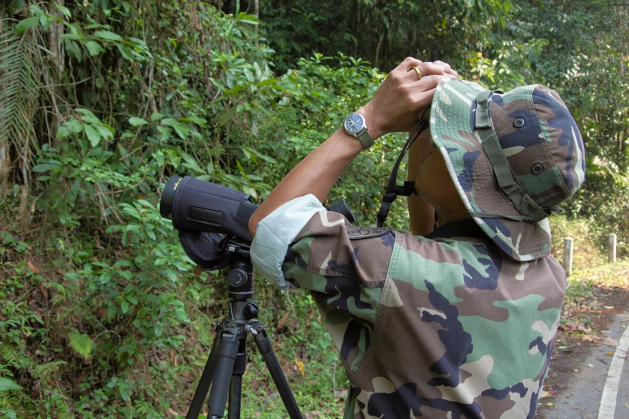 A park ranger in Khao Yai.