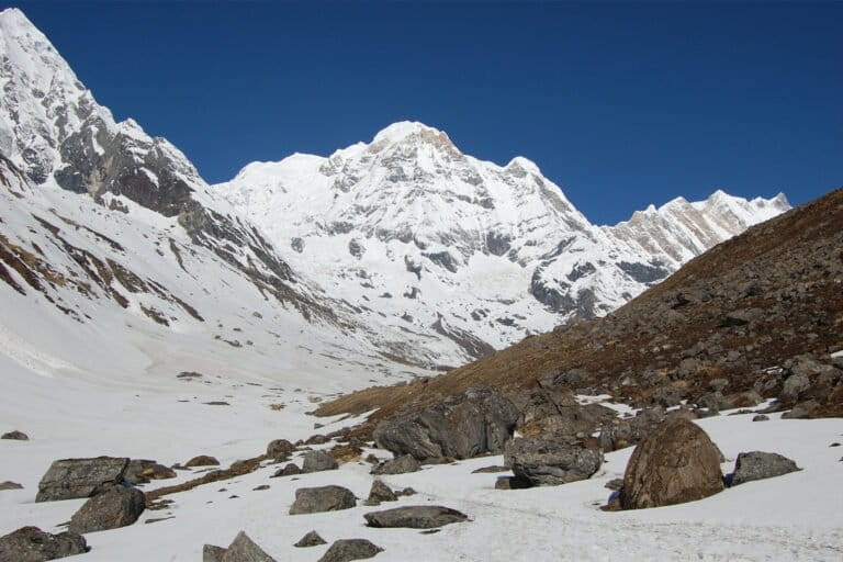 Annapurna mountains.