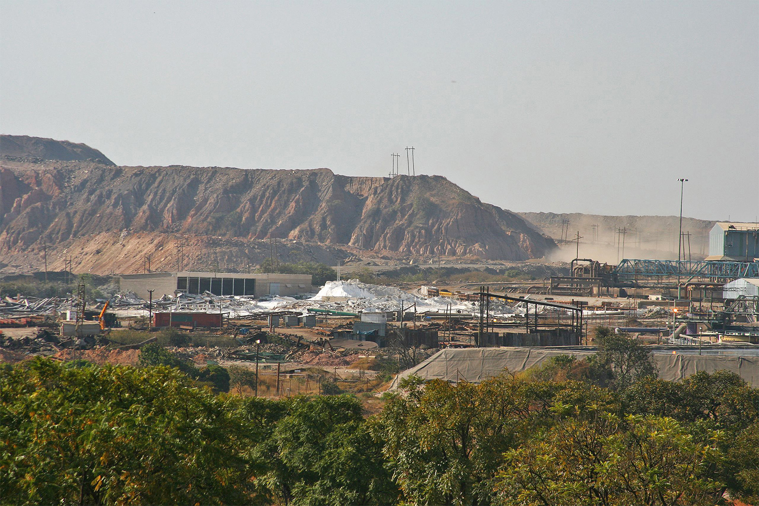 Nchanga copper mine near Chingola, Zambia.