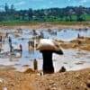 A cobalt mine in central Africa.