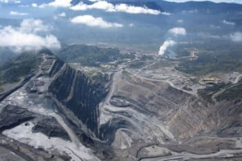 image of the Porgera copper and gold mine