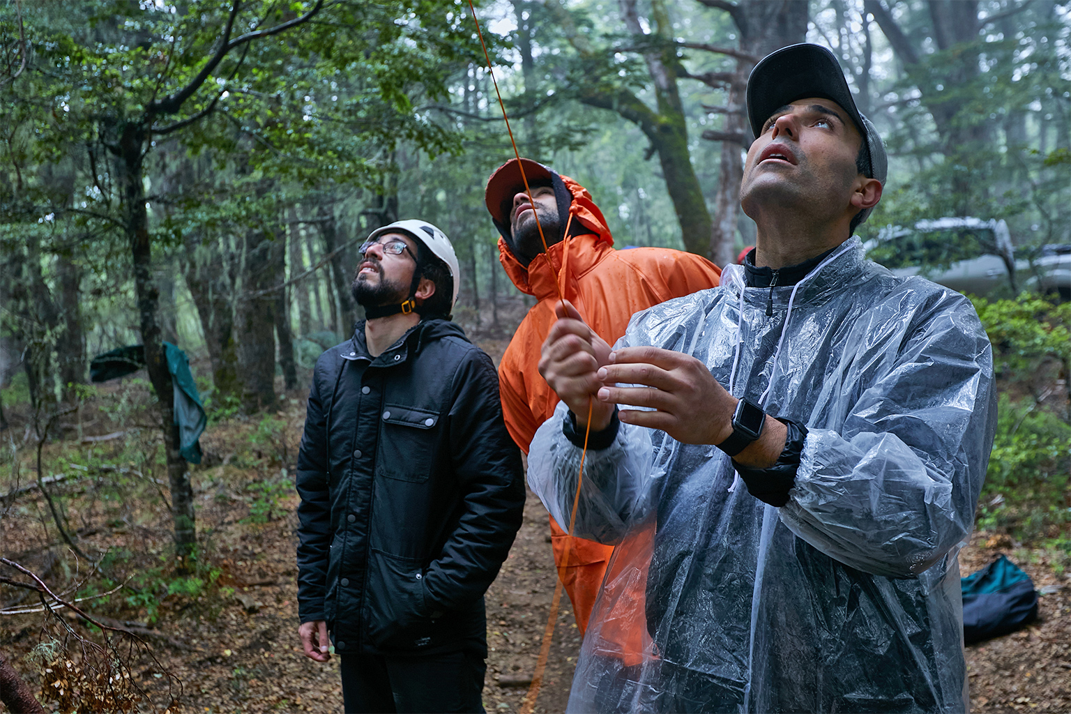 Bourhan Yassin and team in the field