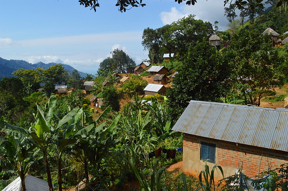 The hamlet of Kombola sits within the boundaries of the Mkingu Forest Nature Reserve. 