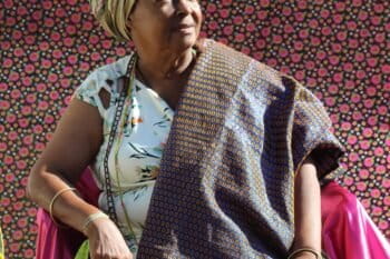 Maria Bernadete Pacífico was the leader of Pitanga of Palmares quilombo, located in Bahia state. Image courtesy of CONAQ.