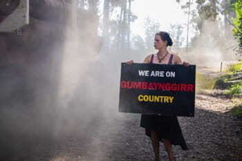 Gumbaynggirr custodian Sandy Greenwood