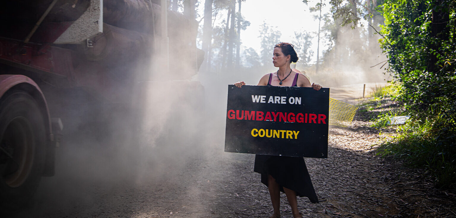 Gumbaynggirr custodian Sandy Greenwood