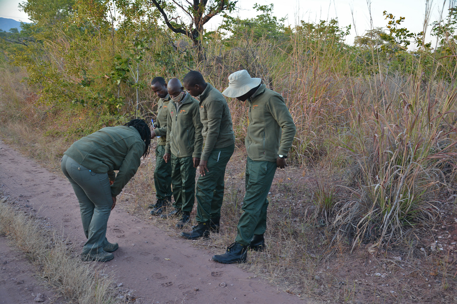 Members of an African NGO.