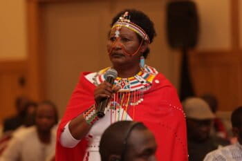 Juliette Naipanoi Lekiale, of the Samburu community of Kenya. Image courtesy of Rights and Resources Initiative.