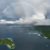 Rainbow over Raja Ampat, West Papua, Indonesia. Photo credit: Rhett Ayers Butler.