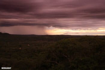 A storm in the Bolivian Chaco.