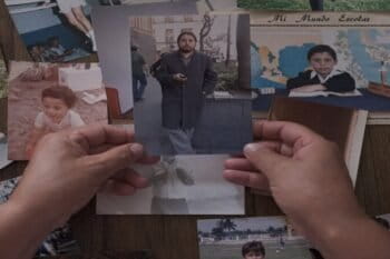 Banner image: Photos of human rights lawyer Ricardo Arturo Lagunes Gasca, who disappeared last year in Mexico. Photo by Luis Rojas via Global Witness.