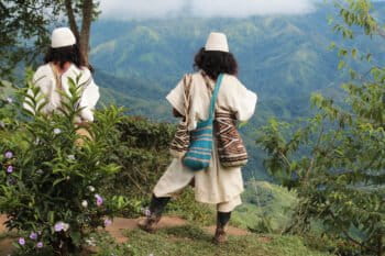 Two Arhuaco men in Colombia.