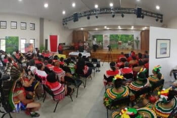 Indigenous gathering in the Caribbean. Image courtesy of Caroline Mair-Toby.