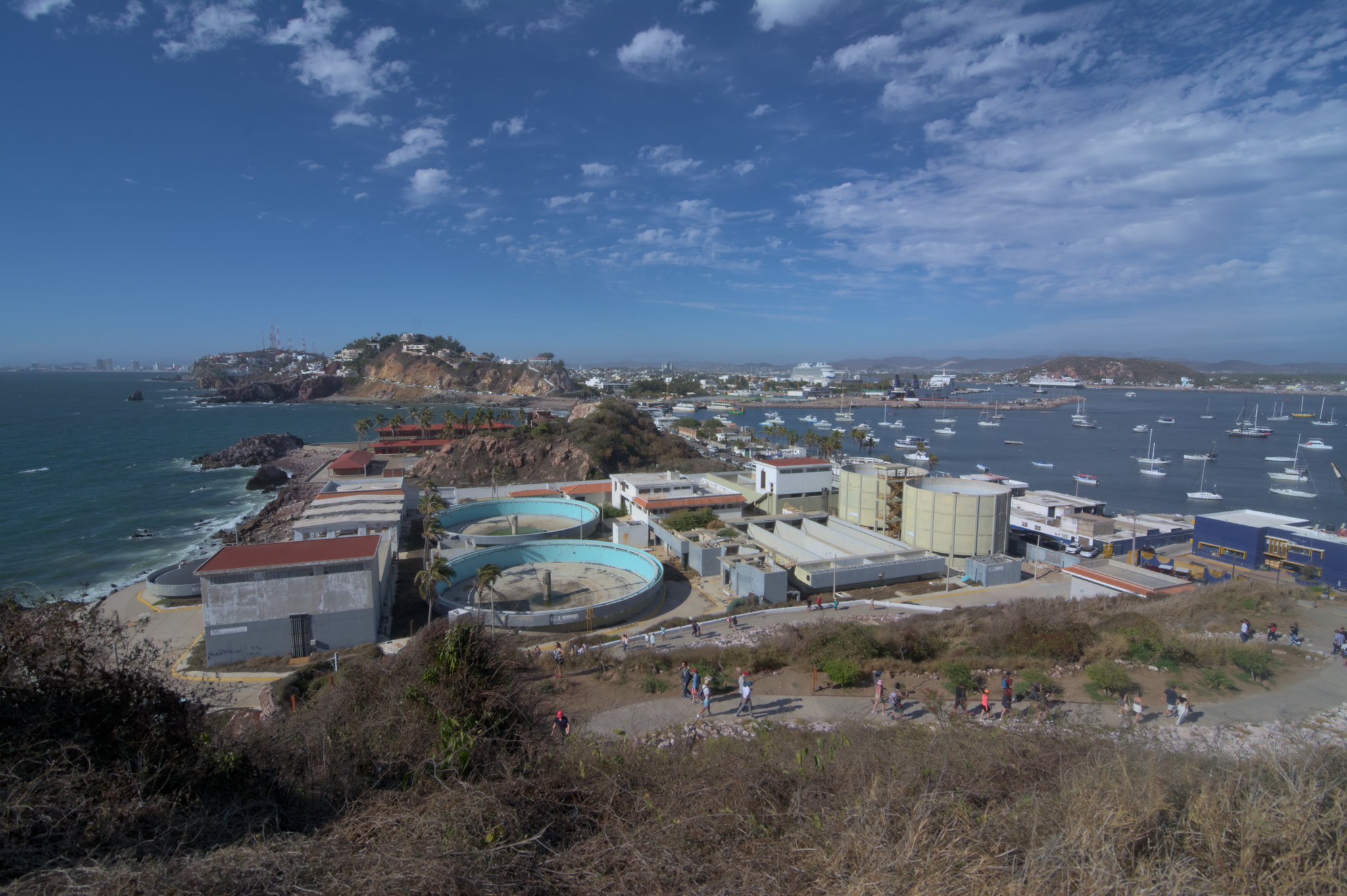 A desalination plant in Mexico. 